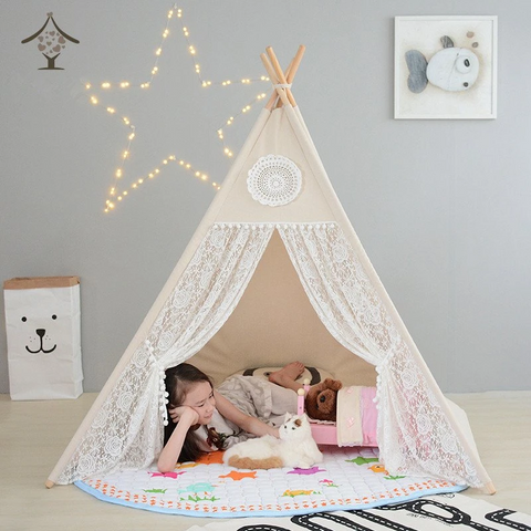 Kids Teepee Tent-Children's Teepee | Perfect Play Area for Imaginative Play