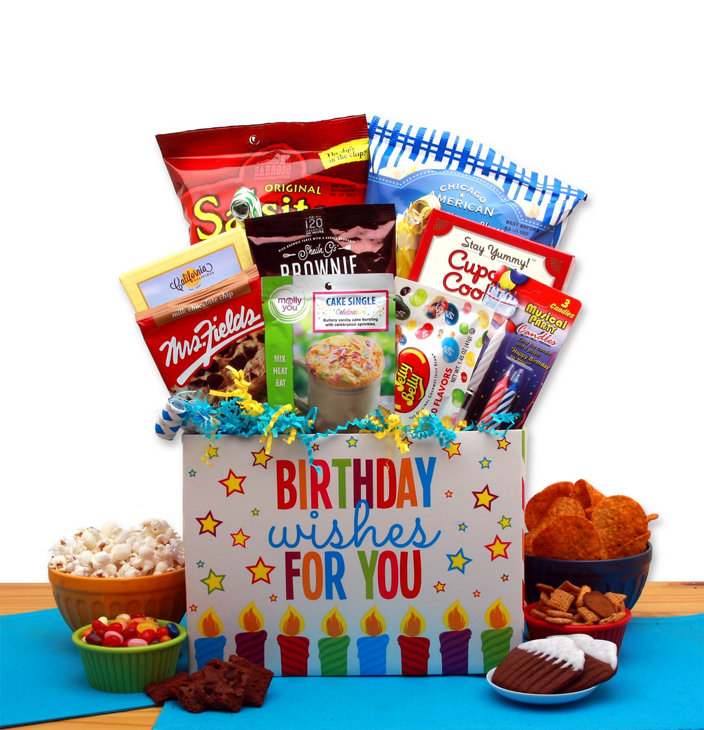 A Birthday Celebration Gift Box - Surprise Birthday Gift Basket - WhatYouNeedSales