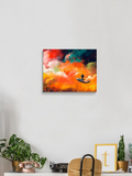 A Boat In Space Canvas -Image by Shutterstock - WhatYouNeedSales