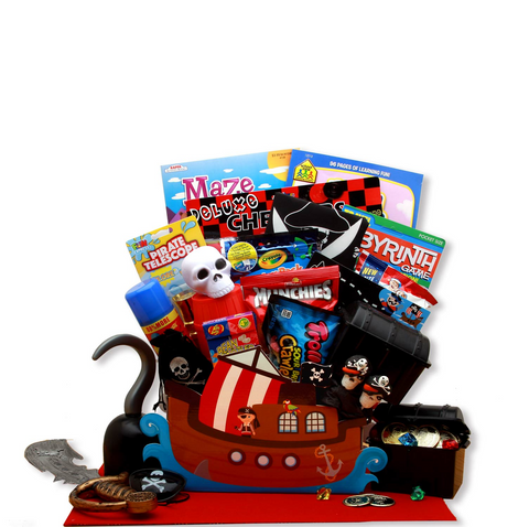 A Pirate's Life Gift Box - Children's Gift Basket - WhatYouNeedSales