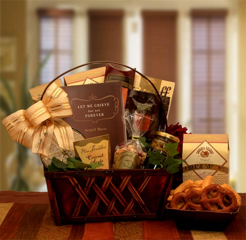 A Time To Grieve Sympathy Gift Basket - sympathy gift baskets - sympathy baskets - condolences gift basket for loss - WhatYouNeedSales