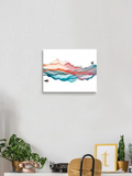 Abstract Desert And Boat Canvas -Image by Shutterstock - WhatYouNeedSales