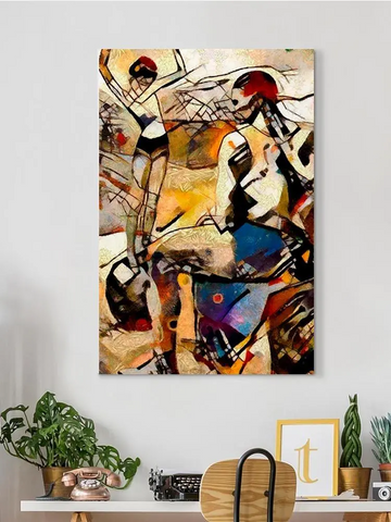 Abstract Humans Canvas -Image by Shutterstock - WhatYouNeedSales