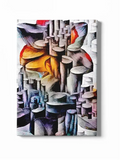 Abstract Pillars Canvas -Image by Shutterstock - WhatYouNeedSales