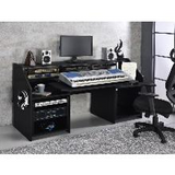 ACME Annette Music Desk, Black Finish - WhatYouNeedSales