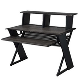 ACME Annette Music Desk, Black-Finish - WhatYouNeedSales