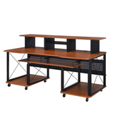 ACME Megara Music Desk, Cherry & Black Finish - WhatYouNeedSales