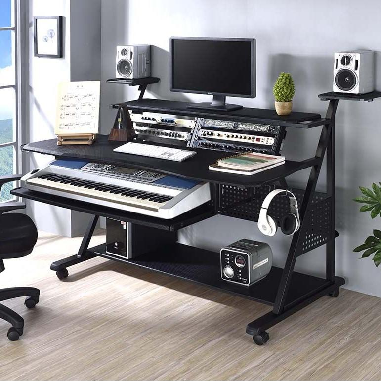 ACME Willow Music Desk, Black Finish - WhatYouNeedSales