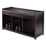 Addison 2-Pc Storage Bench with Cushion Seat - WhatYouNeedSales