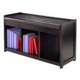 Addison 2-Pc Storage Bench with Cushion Seat - WhatYouNeedSales