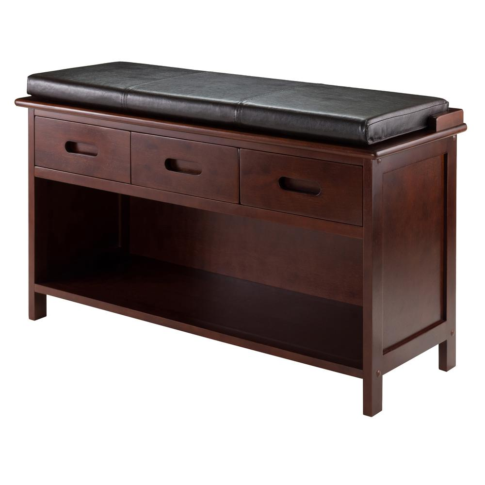 Adriana 2-Pc Storage Bench with Cushion Seat - WhatYouNeedSales