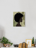 Afro Woman Art Wrapped Canvas -Image by Shutterstock - WhatYouNeedSales