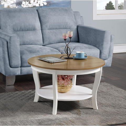 American Heritage Round Coffee Table - WhatYouNeedSales