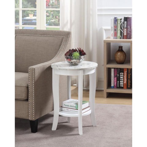 American Heritage Round End Table | Elegant