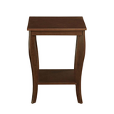 American Heritage Square End Table Espresso - Stylish