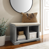 Anderson Storage Bench Gray/Tan - WhatYouNeedSales