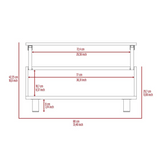 Aran Lift Top Coffee Table, Storage Compartment - WhatYouNeedSales