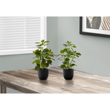 "Artificial Plant 14"" Tall Ficus Indoor Faux Fake Table - WhatYouNeedSales