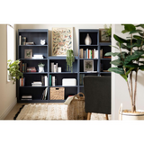 Axess 3-Shelf Bookcase, Blueberry - WhatYouNeedSales