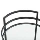 Bailey Bar Cart Matte Black - WhatYouNeedSales