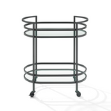 Bailey Bar Cart Matte Black - WhatYouNeedSales