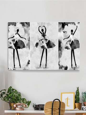 Ballerina Poses Canvas -Image by Shutterstock - WhatYouNeedSales