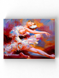 Ballet Dancer Pose Wrapped Canvas -Image by Shutterstock - WhatYouNeedSales