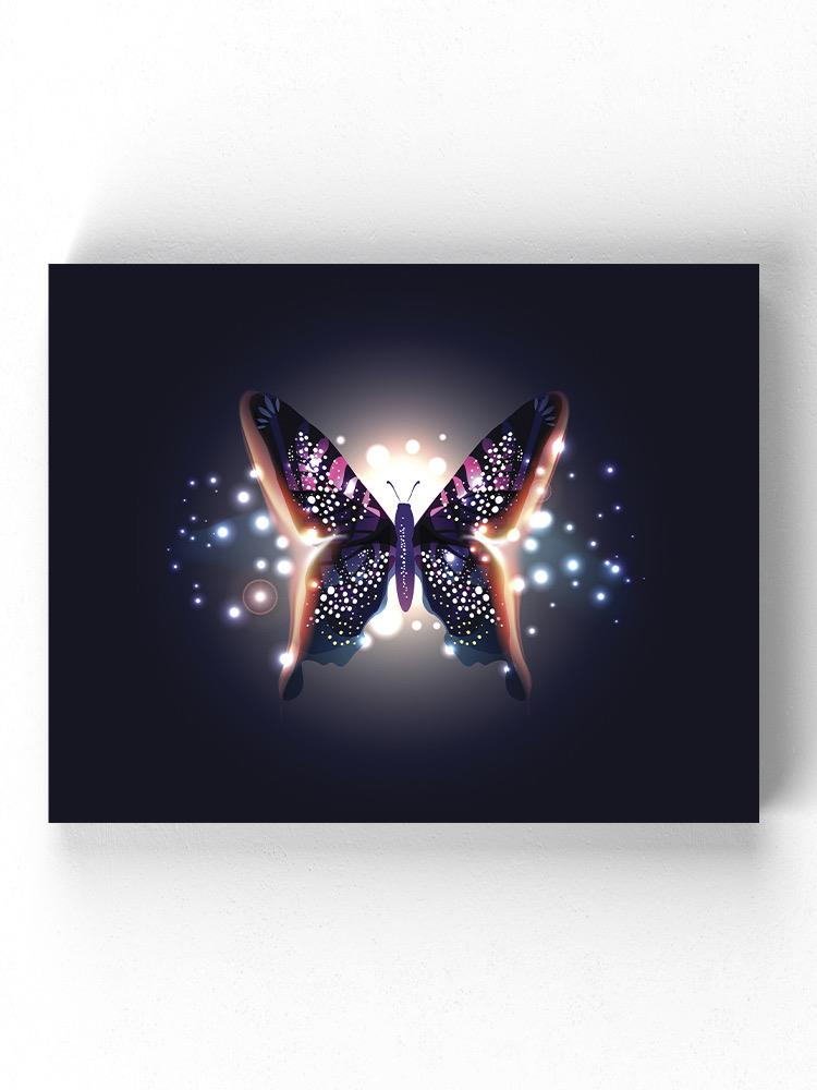 Beautiful Abstract Butterfly  Wrapped Canvas -Image by Shutterstock - WhatYouNeedSales