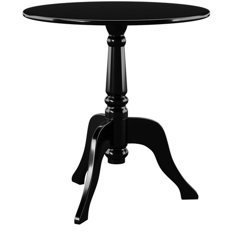 Black Acrylic End Table - Elegant and Versatile Accent Piece