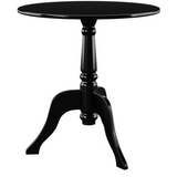 Black Acrylic End Table - Elegant and Versatile Accent Piece