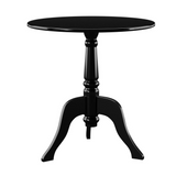 Black Acrylic End Table - Elegant and Versatile Accent Piece