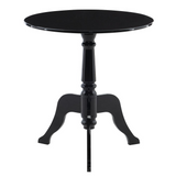 Black Acrylic End Table - Elegant and Versatile Accent Piece