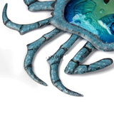 Blue Crab Metal Wall Art - WhatYouNeedSales