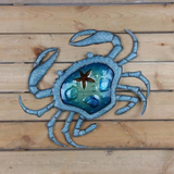 Blue Crab Metal Wall Art - WhatYouNeedSales