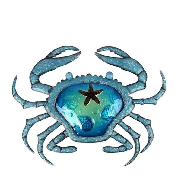 Blue Crab Metal Wall Art - WhatYouNeedSales