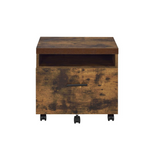 Bob File Cabinet, Weathered Oak - WhatYouNeedSales