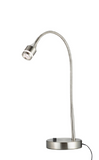 Brushed Steel Metal Led Adjustable Desk Lamp - WhatYouNeedSales