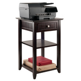 Burke Printer Stand Coffee Finish - WhatYouNeedSales