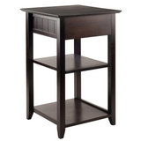 Burke Printer Stand Coffee Finish - WhatYouNeedSales