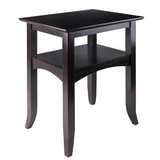 Camden End Table Coffee Finish - Solid Wood Construction