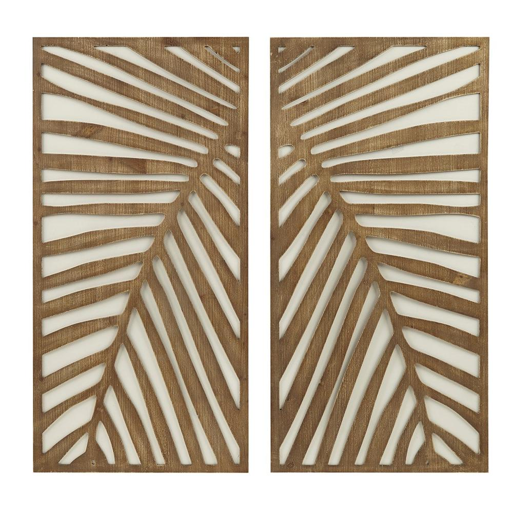 Carved Wall Panel 2 Piece Set - WhatYouNeedSales