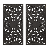 Carved Wall Panel 2 Piece Set, MP95B-0263 - WhatYouNeedSales