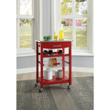 Clarke Red Kitchen Cart - WhatYouNeedSales