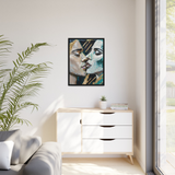 CLOSED EYES AND KISSED Canvas Wall Art - By QueenNoble - WhatYouNeedSales