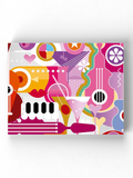 Cocktails And Music Wrapped Canvas -Image by Shutterstock - WhatYouNeedSales