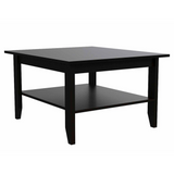 Coffee Table San Jose, One Shelf, Black Wengue Finish - WhatYouNeedSales