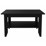 Coffee Table San Jose, One Shelf, Black Wengue Finish - WhatYouNeedSales