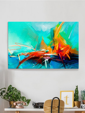 Colored Brushes Canvas -Image by Shutterstock - WhatYouNeedSales