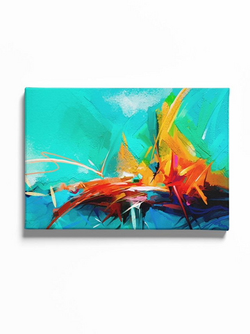 Colored Brushes Canvas -Image by Shutterstock - WhatYouNeedSales