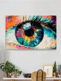 Colorful Eye Canvas -Image by Shutterstock - WhatYouNeedSales